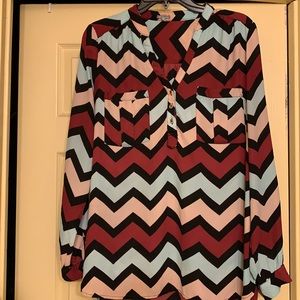 Charlotte Russe Hi low blouse